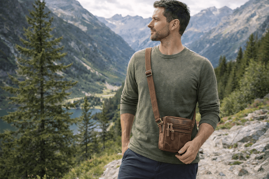 ukážka koženej tašky mk